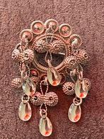 Prachtige antieke zilveren noordse solje broche, Sieraden, Tassen en Uiterlijk, Kettinghangers, Ophalen of Verzenden, Zo goed als nieuw