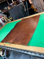 Cognac kleur tuigleer 2-2,5 mm dikte half soepel nr1, Hobby en Vrije tijd, Leer of Kunstleer, Ophalen of Verzenden, Zo goed als nieuw