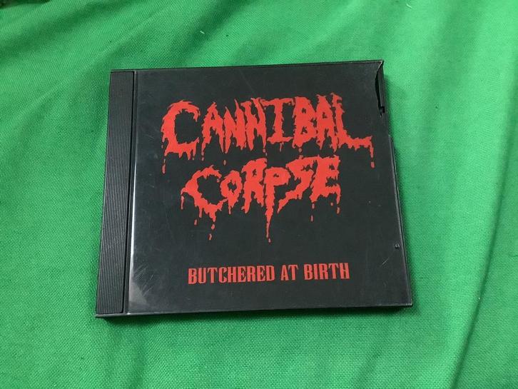 Cannibal Corpse-Butchered At Birth cd (very rare!), Cd's en Dvd's, Cd's | Hardrock en Metal, Gebruikt, Ophalen of Verzenden