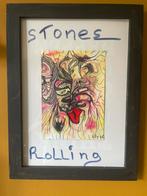 Stones Rolling 30x40, Antiek en Kunst, Ophalen