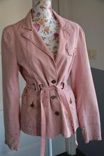 zeer leuke roze/gestreepte jas maat 42, Maat 42/44 (L), Ophalen of Verzenden, Zo goed als nieuw, Roze