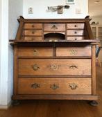 Antieke secretaire met stoel, Huis en Inrichting, Ophalen, Gebruikt