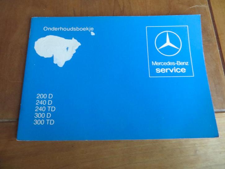 Nieuw onderhoudsboekje Mercedes W123 diesel 1980 +T-serie, Auto diversen, Handleidingen en Instructieboekjes, Ophalen of Verzenden