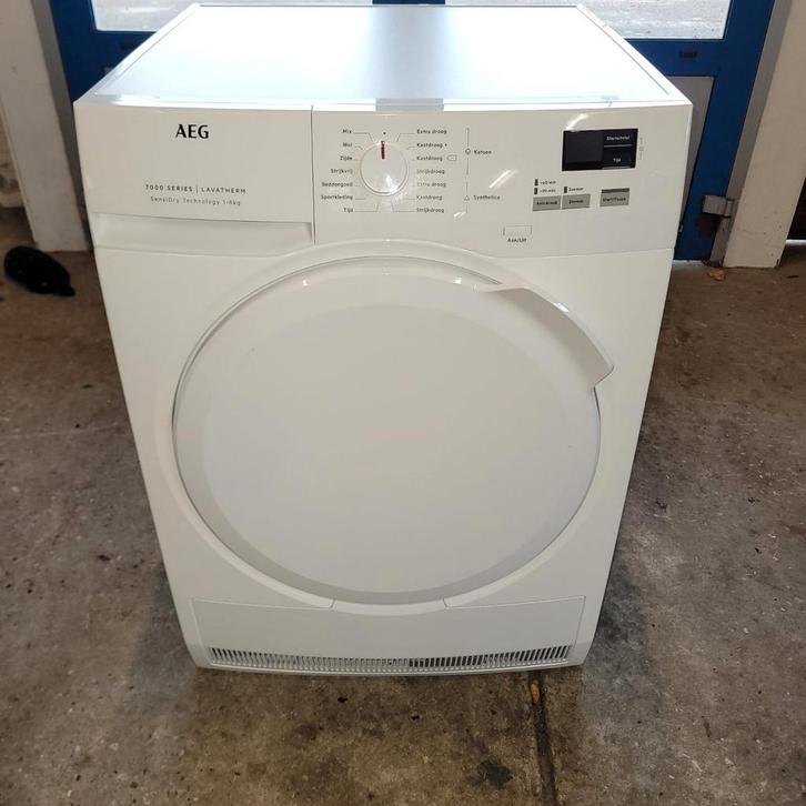 AEG Lavatherm warmtepompdroger - Zo goed als nieuw!, Witgoed en Apparatuur, Wasdrogers, Zo goed als nieuw, Condens, Voorlader