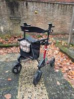 Topro Troja 2G rollator kleur rood met bijbehorende tas, Ophalen, Zo goed als nieuw