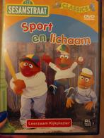 Dvd Sesamstraat sport en lichaam, Cd's en Dvd's, Dvd's | Kinderen en Jeugd, Gebruikt, Alle leeftijden, Ophalen of Verzenden, Tv fictie