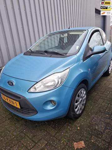 Ford Ka 1.2 Titanium met zeer luxe bruin leder interieur beschikbaar voor biedingen