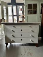 SALE: antieke Engelse ladekast, brocante, vintage commode, Ophalen, Gebruikt, -, -
