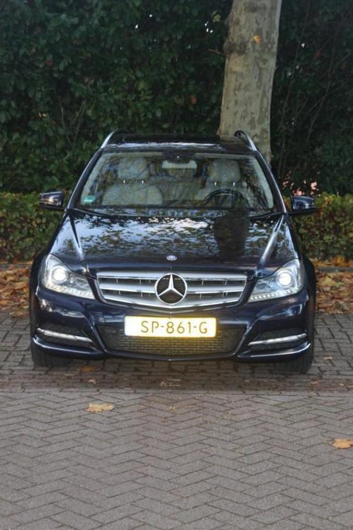 Mercedes-Benz C-Klasse 2.2 CDI C200 Estate AUT 2011 Blauw, Auto's, Mercedes-Benz, Particulier, C-Klasse, ABS, Adaptieve lichten