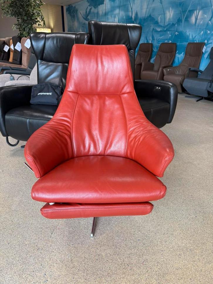 Topform relax fauteuil/stoel gratis bezorgd/ garantie, Huis en Inrichting, Fauteuils, Zo goed als nieuw, Leer, Verzenden