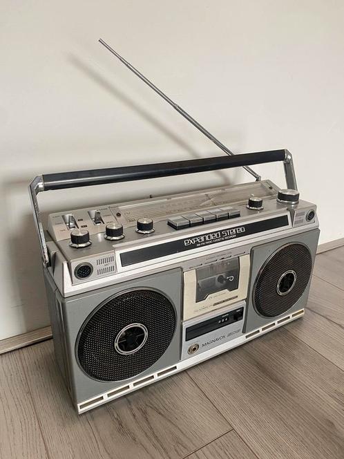 Magnavox 506 Boombox, Audio, Tv en Foto, Radio's, Gebruikt, Ophalen of Verzenden
