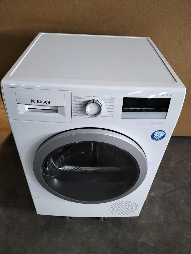 Bosch serie 4 warmtepomp droger,gewoon als nieuw, Witgoed en Apparatuur, Wasdrogers, Zo goed als nieuw, Condens, Voorlader, 8 tot 10 kg