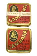 blik grammofoon naalden blikjes vol Cambana 12,50 per stuk, Ophalen of Verzenden, Gebruikt, Overige, Overige merken