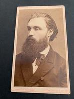 cdv carte de visite man baard Utrecht A van Groeneveldt foto, Verzamelen, Foto's en Prenten, Ophalen of Verzenden, Voor 1940, Zo goed als nieuw