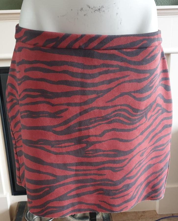 Costes mooie zebra print rok XL 44 rokje | Gratis Verzenden, Kleding | Dames, Rokken, Zo goed als nieuw, Maat 46/48 (XL) of groter