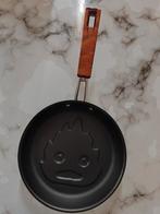 Koekenpan met Calcifer van Howl's Moving Castle, Ophalen of Verzenden, Keramische plaat, Koekenpan of Braadpan, Glas