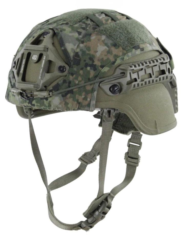 Helm Defensie DOKS NFP - zgan!, Verzamelen, Militaria | Algemeen, Landmacht, Helm of Baret, Nederland, Ophalen of Verzenden