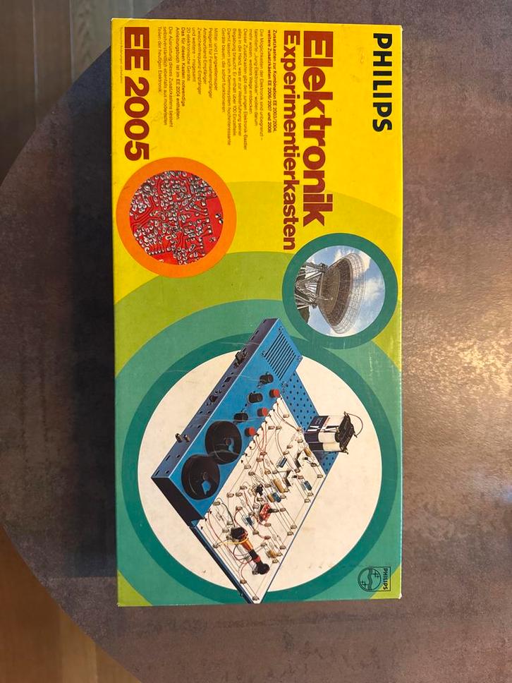 Philips EE 2005 Experimenteerdoos, Hobby en Vrije tijd, Modelbouw | Auto's en Voertuigen, Gebruikt, Overige typen, Groter dan 1:32