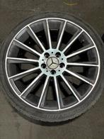 Mercedes Velgen amg 5x112 19 inch breedset met Banden, Gebruikt, 265 mm, Banden en Velgen, Personenwagen