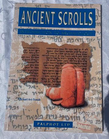 Boek zgan Ancient Scrolls Michael Avi - Yonah Palphot LTD beschikbaar voor biedingen