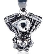 Harley Davidson Shovelhead motorblok hanger RVS., Overige materialen, Overige voorstellingen, Nieuw, Ophalen of Verzenden