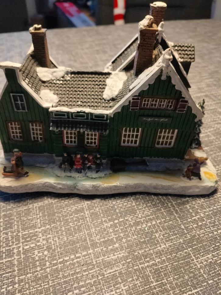 typisch hollands Oud hollands houten huis, Diversen, Kerst, Gebruikt, Ophalen of Verzenden