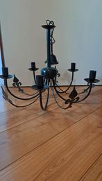 Twee vintage/brocante hanglampen, Ophalen, Gebruikt, Brocante, 50 tot 75 cm