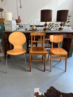 Antieke stoelen, vintage brocante stoelen, Huis en Inrichting, Stoelen, Gebruikt, Ophalen
