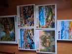 6puzzels van 1000 stukjes, Ophalen of Verzenden, 500 t/m 1500 stukjes, Zo goed als nieuw