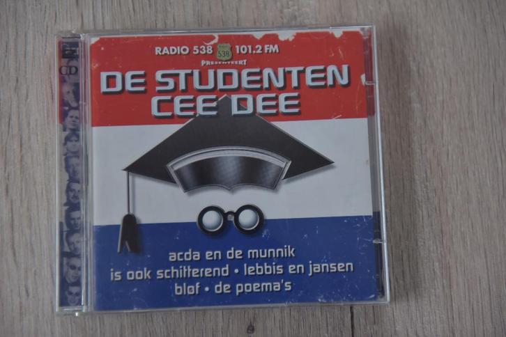 DE STUDENTEN CEE DEE 2CDbox, Cd's en Dvd's, Cd's | Nederlandstalig, Zo goed als nieuw, Pop, Boxset, Verzenden