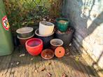 Verschillende plantenpotten, Tuin, Steen, Gebruikt, Minder dan 30 cm