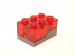 Lego Donkergrijze Licht Steen / Light Brick Rood (NIEUW), Ophalen of Verzenden, Nieuw, Losse stenen, Lego