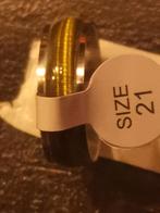 Gouden ring maat 21, Sieraden, Tassen en Uiterlijk, Ringen, 20 of groter, Ophalen of Verzenden, Zo goed als nieuw, Dame of Heer