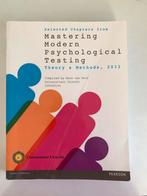 Mastering modern psychological testing, Boeken, Ophalen of Verzenden, Zo goed als nieuw