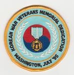 embleem US Army - Korean War Veterans Memorial Dedication, Ophalen of Verzenden, Landmacht, Amerika, Embleem of Badge