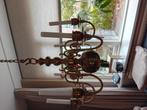 Hang kandelaar messing antiek, Ophalen, Koper of Brons