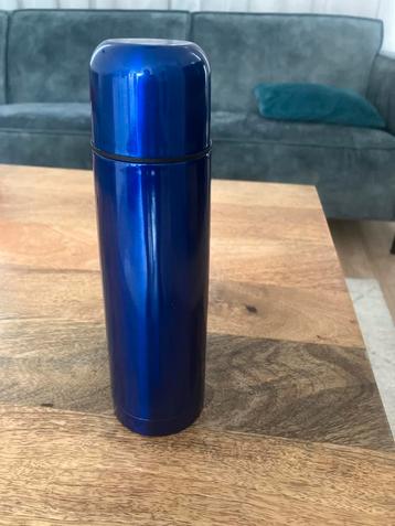 Blauwe Thermosfles - 0,5 Liter beschikbaar voor biedingen