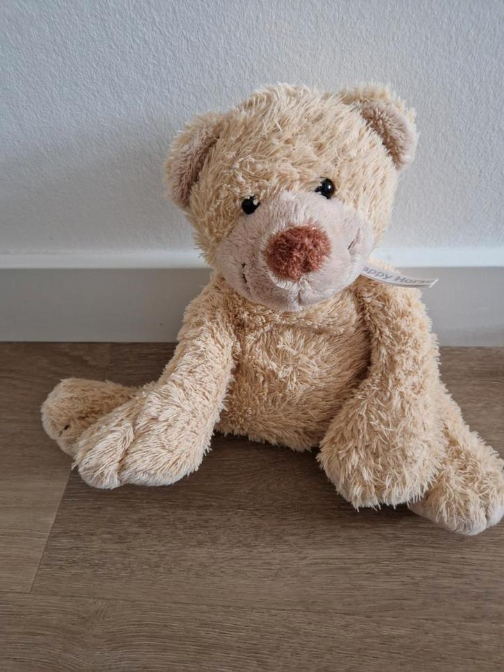 Knuffel beer Happy Horse lichtbruin bruin K7189, Kinderen en Baby's, Speelgoed | Knuffels en Pluche, Zo goed als nieuw, Beer, Ophalen of Verzenden