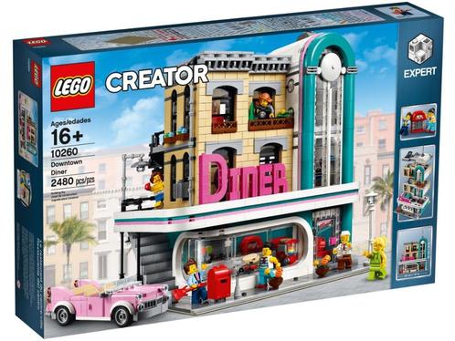 LEGO 10260 Diner in de stad (NIEUW) (Doos Lichte Schade), Kinderen en Baby's, Speelgoed | Duplo en Lego, Nieuw, Lego, Complete set