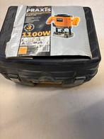 Nieuwe bovenfreesmachine in koffer met frezen, Ophalen, Zo goed als nieuw