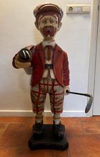 Decoratief beeld golfer – vintage stijl – 100 cm hoog, Ophalen, Zo goed als nieuw, Mens