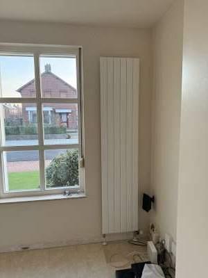 Vasco Niva design radiator wit, Doe-het-zelf en Verbouw, Verwarming en Radiatoren, Nieuw, Radiator, 800 watt of meer, 80 cm of meer