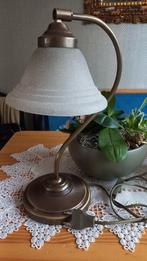 mooie lamp matglas geruwd verstelbare kap, Huis en Inrichting, Zo goed als nieuw, Ophalen