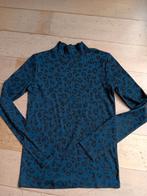NEW Hema s col longsleeve leopard, Kleding | Dames, Blouses en Tunieken, Blauw, Nieuw, Ophalen of Verzenden, Maat 36 (S)