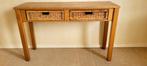 Houten sidetable, Huis en Inrichting, Tafels | Sidetables, Ophalen, Gebruikt, 100 tot 150 cm, Landelijk