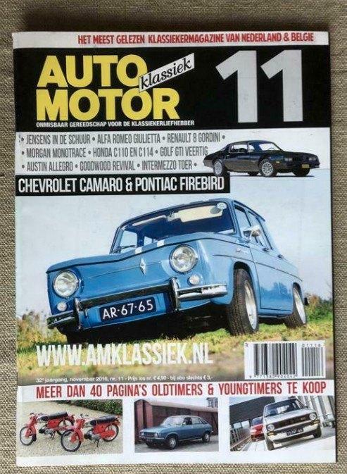 AMK: Alfa Giulietta (116), R8 Gordini, Golf GTI, Camaro, Boeken, Auto's | Folders en Tijdschriften, Zo goed als nieuw, Algemeen