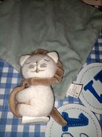 Blokker leeuw knuffeldoekje + rammelaar, Ophalen of Verzenden, Zo goed als nieuw, Rammelaar