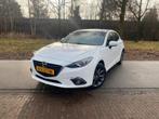 Mazda 3 Nakama, 2016, Wit, Alcantara, Dealer onderhouden, Auto's, Voorwielaandrijving, 1998 cc, 4 cilinders, Wit