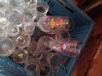 Verzameling van 90 Bierglazen op Pootje, Ophalen, Gebruikt, Glas of Glazen, Overige merken