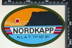 Sticker: Nordkapp, Ophalen of Verzenden, Zo goed als nieuw, Bedrijf of Vereniging